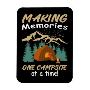 CAMPING Making Memories Magnet