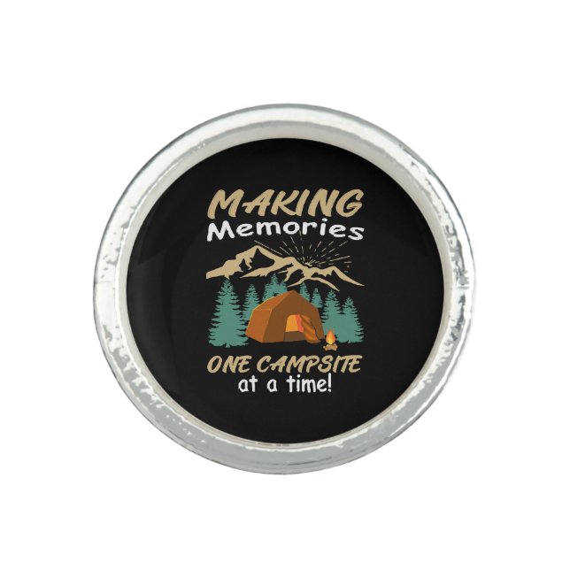 CAMPING Making Memories Ring (Front)