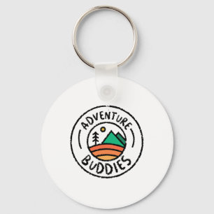 Camping Matching Shirts For Family Camper Adventur Keychain