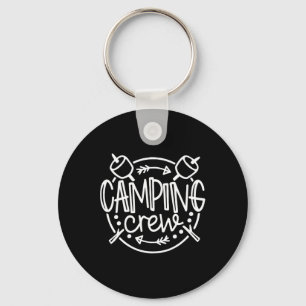 Camping Matching Shirts For Family Camper Group Ca Keychain