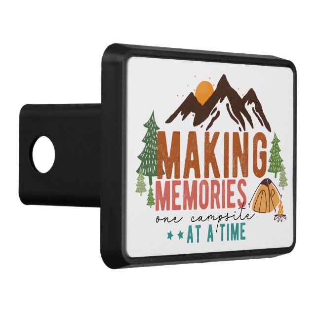 Camping Memories Hitch Cover (Right)