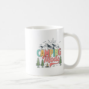 Camping Mode On Funny Camper Nature Lover Scout He Coffee Mug