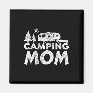 Camping Mom Shirt 5th Wheel Camper Rv Vacation Gif Magnet