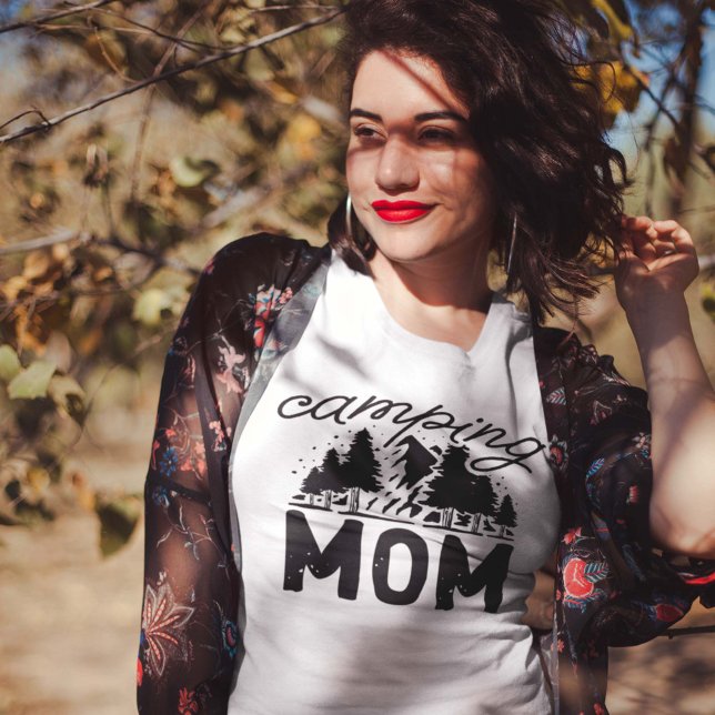 Camping Mom T-Shirt (Creator Uploaded)