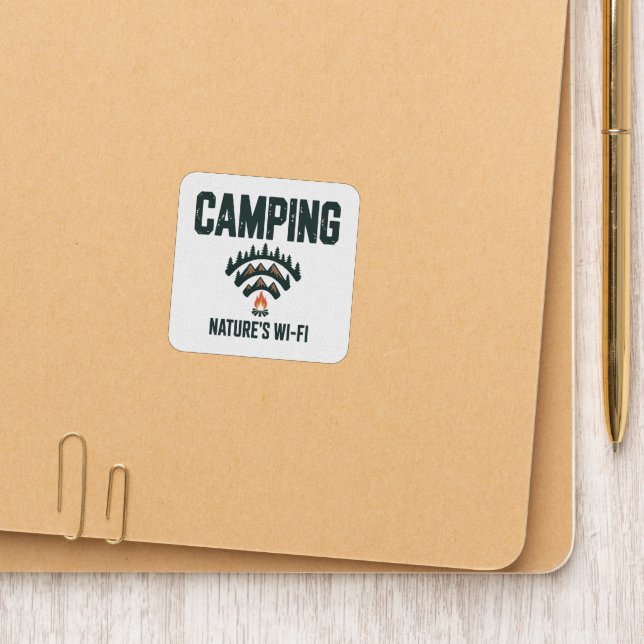 Camping Natures Wifi Patch (On Folder)