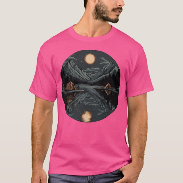 Camping Night Active T-Shirt (Front)