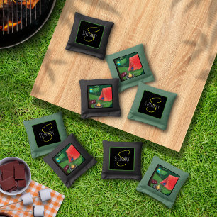 Camping Night Cornhole Bags