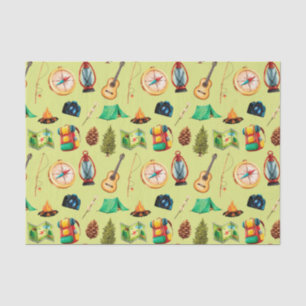 Camping Out Tissue Paper