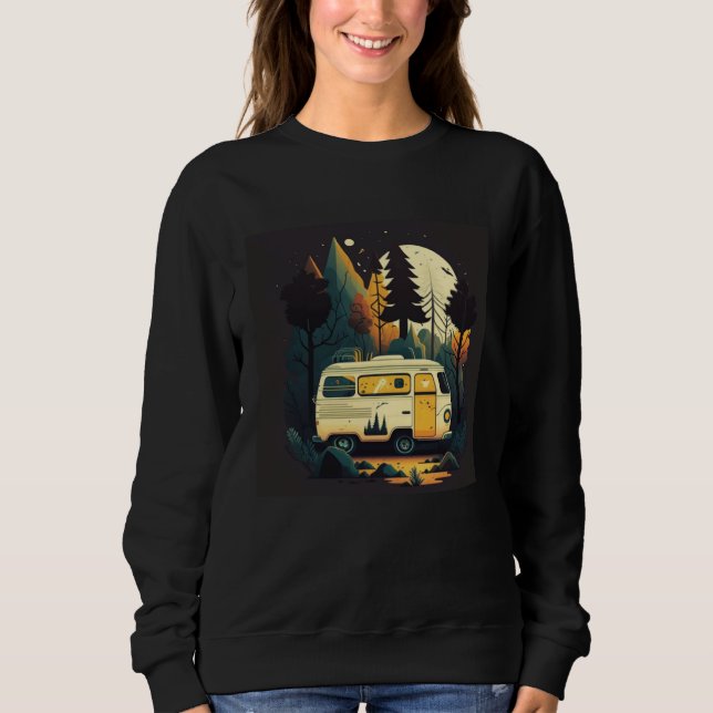 Camping Outdoor Adventure Forest Sweatshirt (Front)