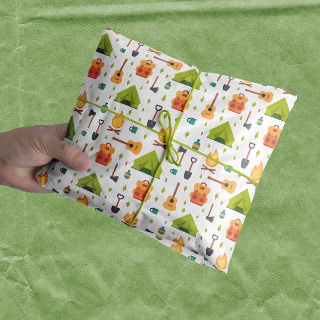 Camping Outdoor Gear Pattern Tissue Paper (Creator Uploaded)