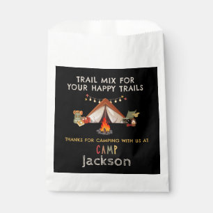 Camping Paper Favor Bag