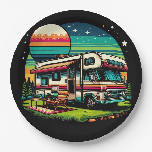Camping paper plates! plates (Front)