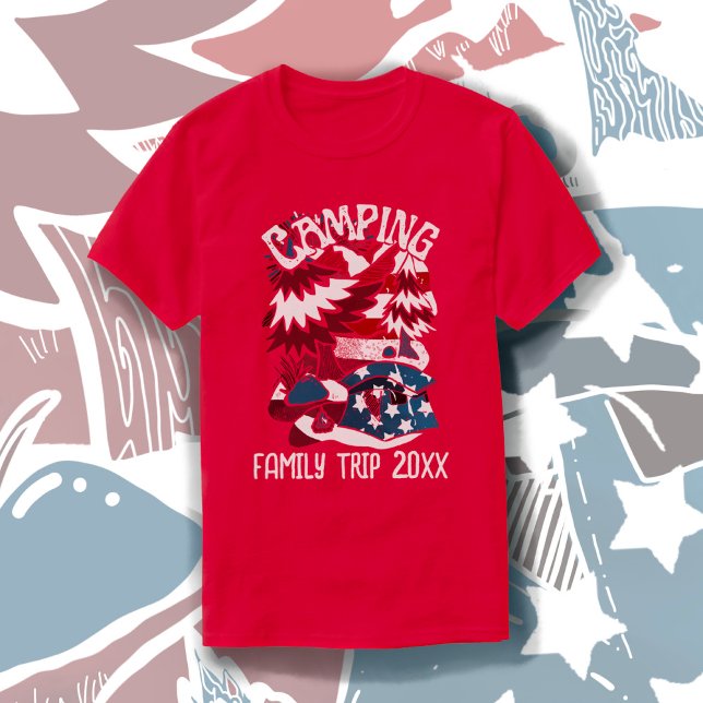 Camping Patriotic Family Trip Year T-Shirt (Creator Uploaded)