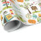 Camping Pattern Wrapping Paper
