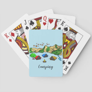 Camping Playing Cards