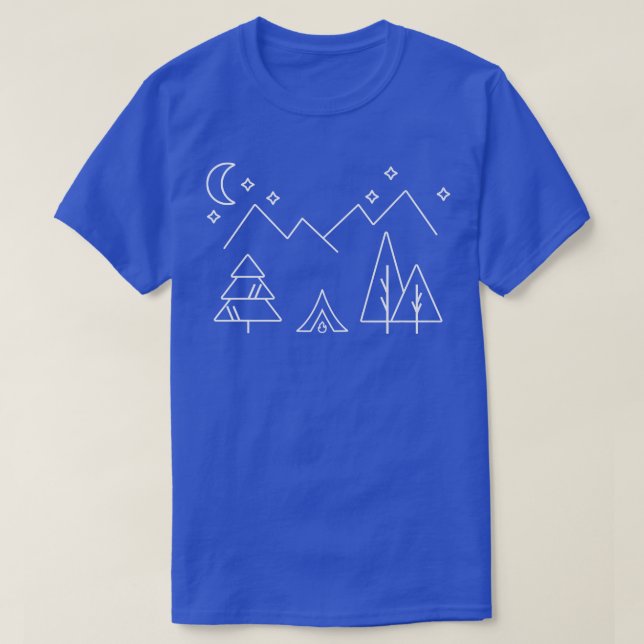 Camping Premium  T-Shirt (Design Front)