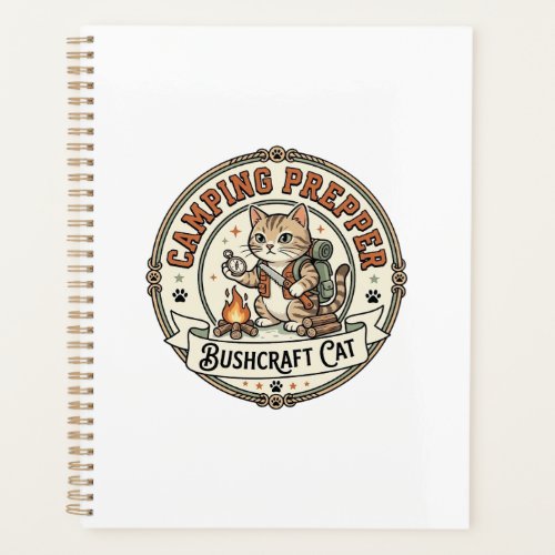 Camping Prepper Bushcraft Cat Camping Prepper Bush Planner