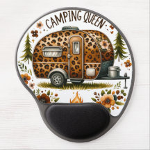 Camping Queen Mouse Pad