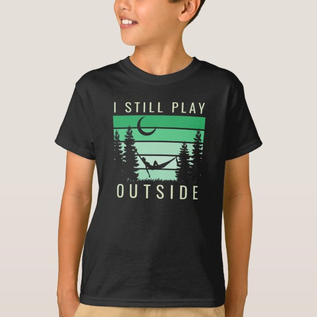 Camping Quote Vacation T-Shirt (Front)