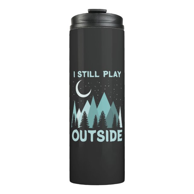Camping Quote Vacation Thermal Tumbler (Front)