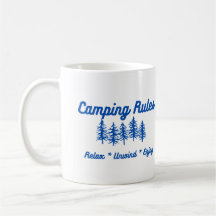 Camping Rules - Relax, Unwind, Enjoy on a