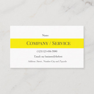 camping services editable card