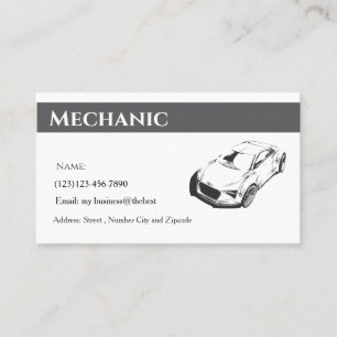 camping services editable card