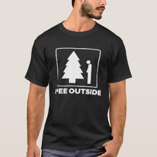 Camping Shirt I Pee Outside Funny Camping T-Shirt