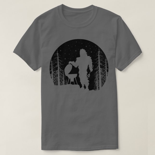 Camping Silhouette T-Shirt (Design Front)