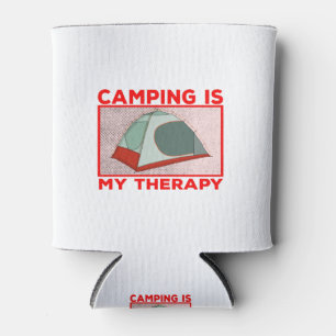 Camping Squad Can Cooler