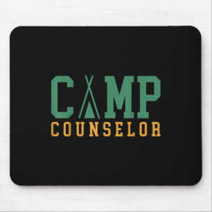 Camping Summer Camp Counselor Staff Director Campe Mouse Pad