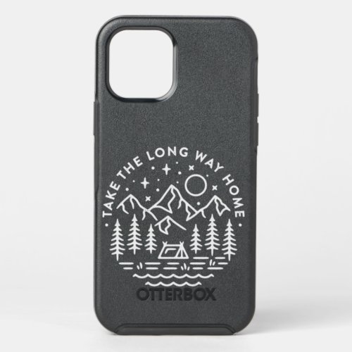 Camping Take the long way home OtterBox Symmetry iPhone 12 Pro Case