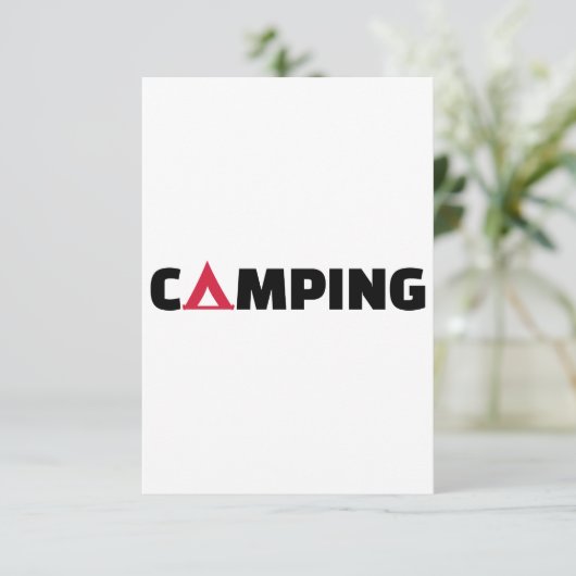 Camping tent (Standing Front)