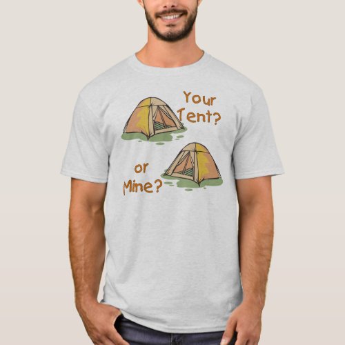 Camping Tents T_Shirt
