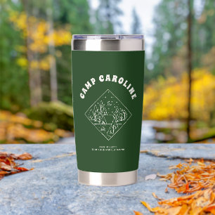 Camping Theme Bachelorette Party Custom Insulated Tumbler