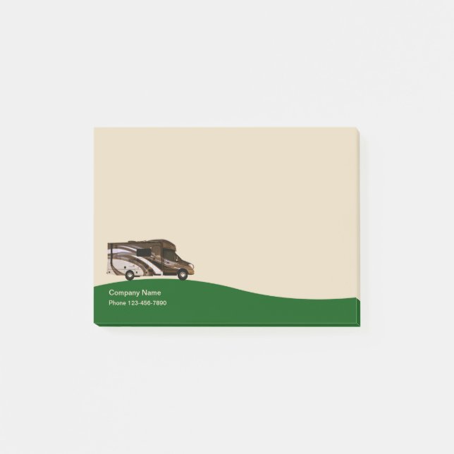 Camping Theme Post-it Notes (Front)