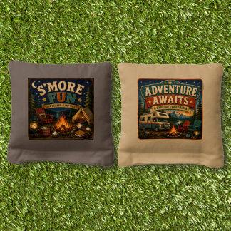 Camping Themed Cornhole Toss Bags