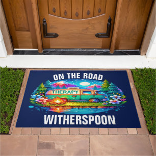 Camping Therapy Doormat