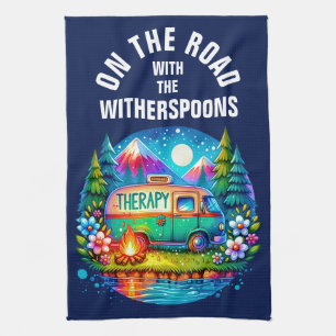 Camping Therapy Kitchen Towel