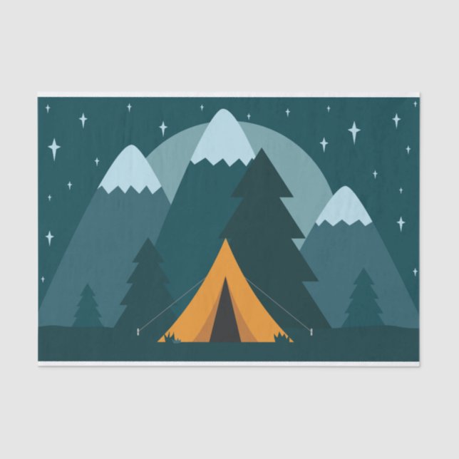 camping tissue paper (Front)