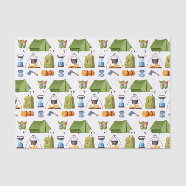 Camping Tissue Paper (Front)