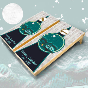 Camping Together Family Cornhole Set