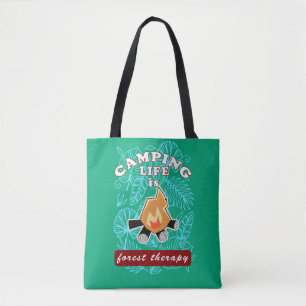camping tote bag