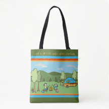 Camping Tote - Life is better when we're camping