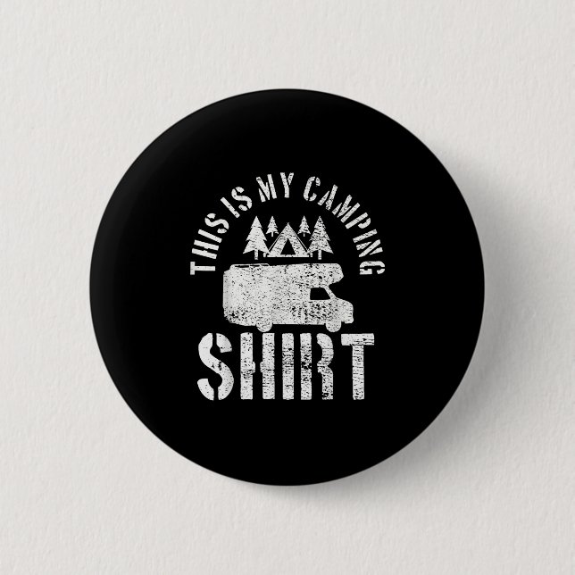 Camping Trailer Camper Van Mobile Home Caravan Mot Button (Front)