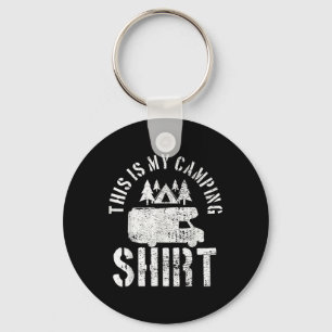 Camping Trailer Camper Van Mobile Home Caravan Mot Keychain