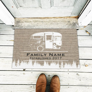 Caroline's Treasures VHA3027MAT RV Camper Camping Wander Door Mat