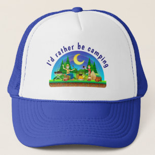 Camping Trucker Hat