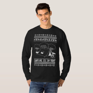 Camping Ugly Christmas Sweater