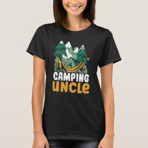 Camping Uncle Campsite Camper Hobby Camp T-Shirt